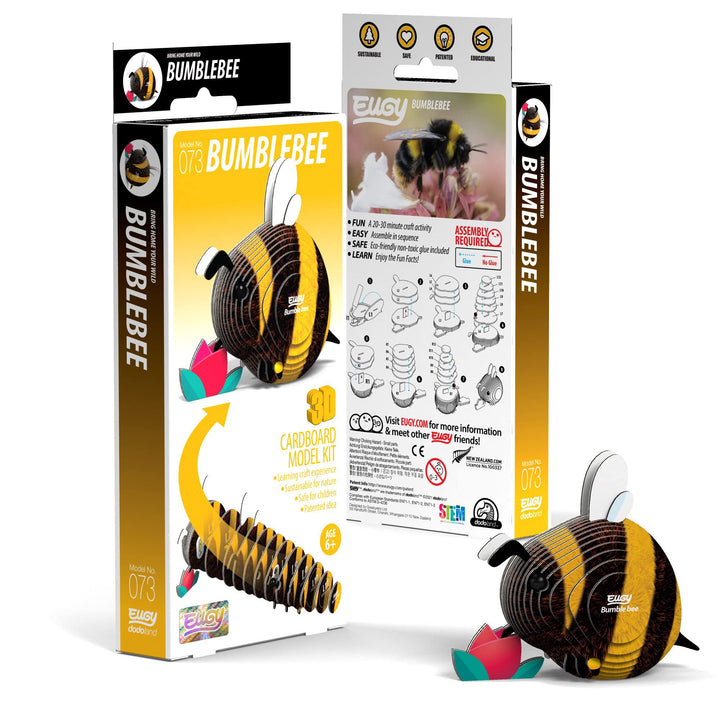 EUGY 3D Bumblebee Model - Craft Kit