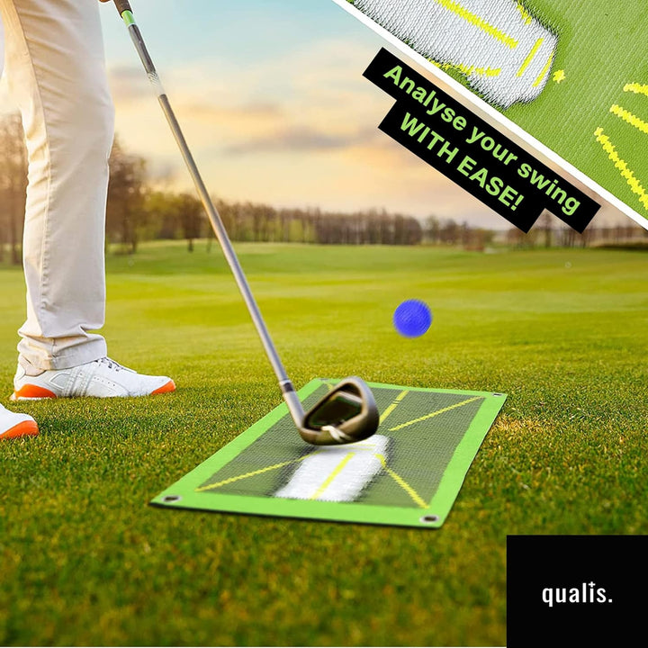 Golf Training Mat For Swing Batting Detection
