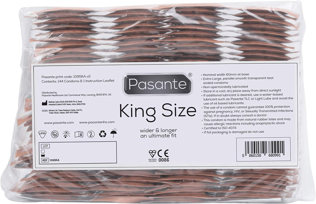 Pasante Regular Condoms - Pack of 144