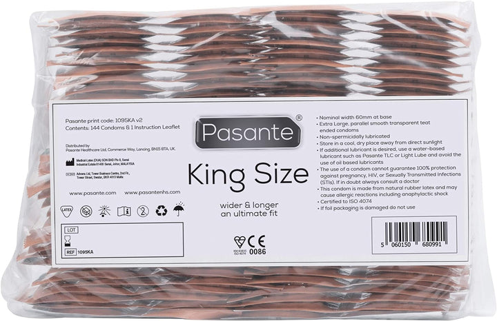 Pasante Regular Condoms - Pack of 144