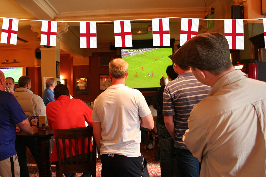 Euro 2024 - England Flag Bunting 10M with 20 Flags
