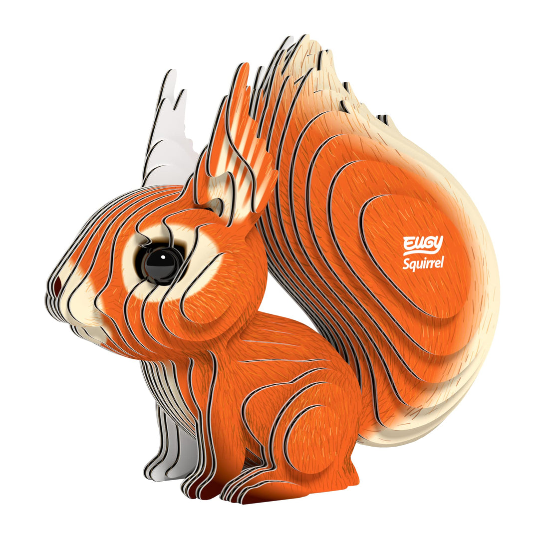 EUGY 3D Squirrel Model - Craft Kit