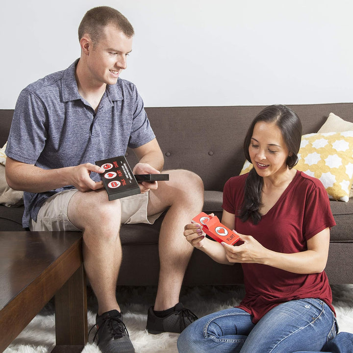 Talk, Flirt or Dare Romantic Card Game for Couples - 3 Games in 1