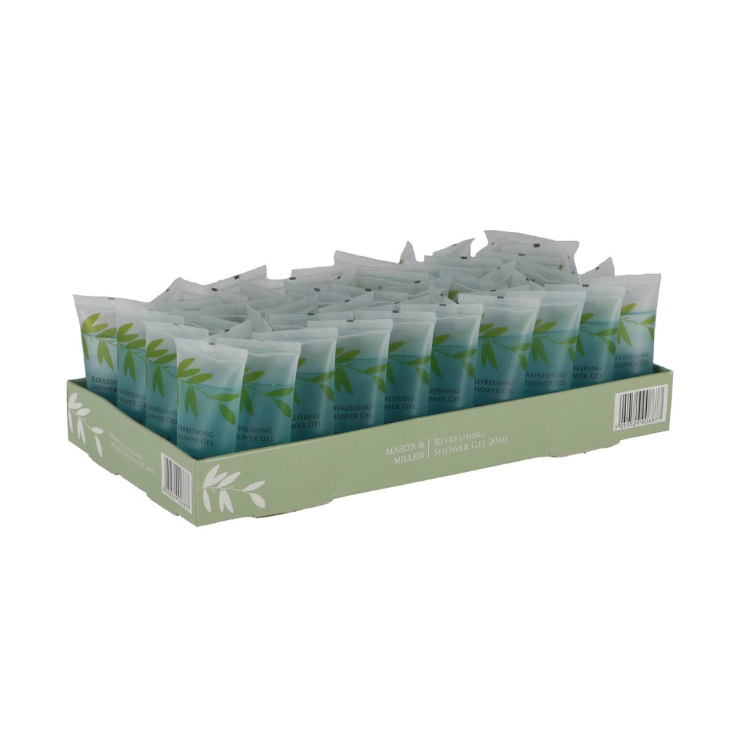 Mason & Miller Refreshing Shower Gel 20ml (Pack of 50x20ml)